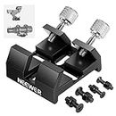 NEEWER Universal Dovetail Base Telescope Mount for Finder Scope, Dovetail Clamp with Two Thumbscrews, M5/M4 Screws, LS-15