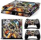 Elton DBZ Theme 3M Skin Sticker Cover for PS4 Console and Controllers [Video Game]