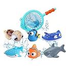 Finding Nemo Toys – 7 giocattoli da bagno per bambini e bambini, per doccia e vasca da bagno