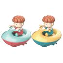 Bath Toy Yacht Bathing Accessories Bathtub Playset Interactive Toy Baby