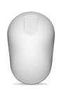 Purekeys Hygiene Cover Mouse – Wireless – Lightweight and Washable, Protection Rating: IP 66 – Silicone Covered Mouse with Two Buttons Touch Scroll Function
