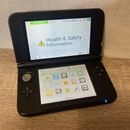 Nintendo 3DS XL Handheld Console - Black & Silver With Charger!