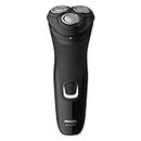 Philips Shaver Series 1000 with Pop-Up Trimmer, Black, S1232/41
