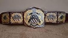Wrestling Replica Belts New Replica IWGP United States Champion Belt, Adult Size & Metal Plates