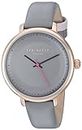 Ted Baker Women Analog Japanese Quartz Watch with Leather Strap 10031534