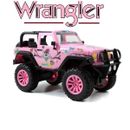 Coche de juguete Jeep Wrangler con asientos ajustables a control remoto 1:16 para niñas