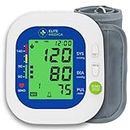 Elite Medica, Proudly Canadian Business, Arm-Type Blood Pressure Monitor, Health Canada Licensed, Large Cuff, Quick & Accurate Results, Blood pressure machine for home use, Heart rate monitor