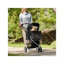 Frisco Dog & Cat Collapsible Stroller, Black