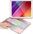360 Rotate Touchpad Keyboard Case Cover For Apple iPad 10.2" 7/8th/9th Gen Air 3