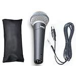 Best Buy BETA 58A Version Vocal Karaoke HAndheld Dynamic XLR Unidirectional Mic For Singing, Studio Voice Recording Karaoke Stage Wired Microphone MicrOfone Mike