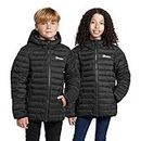 Berghaus Kids' Kirkhale Baffle Jacket with Lightweight Insulation and Water Resistant Fabric, Kids' Winter Jacket, Hiking & Outdoor Recreation Clothing (13 Years, Black)