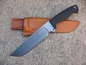 Azula Gun Holsters BUSSE Combat Knife Company Basic 8 Knife Custom Molded Leather Sheath TAN