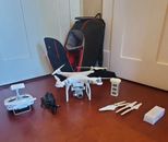dji phantom 3 advanced drone full set, with extra battery and travel case