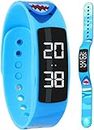 ROBOTE Fitness Tracker for Kids, Activity Sports Tracker Watch Waterproof Fit Smart Watch with Step Tracker Calorie Counter for Kids Women Men (Blue), 8x5.5x3.2cm