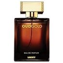Liberty LUXUS Oud Parfüm für Männer und Frauen 24 Stunden, überlegene Reichhaltigkeit des Aromas des Harzes, Eau de Parfum (EDP) - (OudGold, 50ml/1,69 Oz)