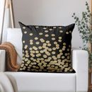 East Urban Home Glitter Dots Throw Pillow Polyester/Polyfill/Synthetic | 18 H x 18 W x 1.5 D in | Wayfair EUHG3697 42266628