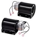 Criditpid Wood Stove Front Blower Motor for Avalon 99000137, Olympic & Rainier, Front Blower Fan for Lopi 99000123, Freedom, Answer & Revere. (Left + Right)