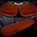 LoveisLove Accesorios para Carro Fuzzy Seat Covers Car Cushions for Driving, Fluffy Comfort Auto Seat Pad Universal Fit Protector Cushion Suitable for Car, Office, Home Chair