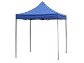 Holiday Umbrella's Portable & Foldable Gazebo Tent & Pop-up Canopy Tent 6.5 x 6.5Ft / 2x2 Meter, (RED) (15kg) (Blue)