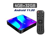 Android 11.0 Quad-core Smart TV BOX 4K WIFI HD Media Stream Player 4GB 32G