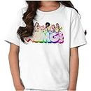 HAMERCOP Brands POP Dance Group Members Logo Girls Kids T Shirt Tees White