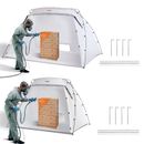 VEVOR Spray Paint Shelter Spray Paint Tent 7.5x5.2x5.2ft/10x7x6ft Portable DIY
