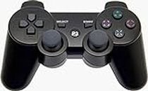 CLOUD INfotech Dual Shock Compatible Wireless PS3 Controller For PC & Andorid Tv / PS3 Super Slim / PS3 Fat/Professional Wireless Playstation Gamepad Controller, Emulator, Remote for PS3 (black)