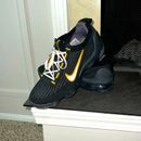 Nike Shoes | Black And Yellow Vapormax Size 8 In Men 9.5 In Women | Color: Black/Gold/White/Yellow | Size: 8