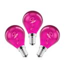 Scentsy Glühbirnen; 25 Watt Light Bulbs In Pink/Rosa - 3er Pack