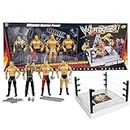 FOBHIYA® WWE Wrestlemania Heroes Set of 4 Action Figures Collectible Models with Weapons Wrestling Hero Ultimate Ring Warrior Power (Multicolour)
