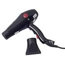 Arzet 2800 Hair Dryer 2000 watt Professional Hair Dryer with AC Motor, Concentrator, Diffuser, Comb, Hot and Cold Air, 2 Speed 3 Temperature Settings with Cool Shot for Both Men and Women, Black