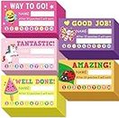 Reward Punch Cards (Pack of 100) Incentive Reward Card Student Awards Loyalty Cards for Business, Classroom, Kids Behavior, Students, Teachers 2 x 3 inches,5 Styles,