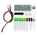 KA2284 Audio Level Indicator DIY Electronic Kit Parts 5mm RED Green LED 3.5-12V