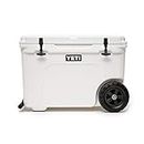 YETI Tundra Haul Portable Wheeled Cooler, White