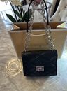 Michael Kors Black Leather Cross Body Handbag New With Tags Authentic RRP $628