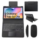 Touchpad Keyboard Case Pen Slot Cover para Samsung Galaxy Tab S6 Lite 10.4 Tablet
