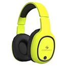 ZEBRONICS Thunder Bluetooth Wireless On Ear Headphone FM, mSD, 60hrs Playback with Mic (Neon Yellow)