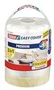 tesa Cover with Painter's Tape (2 in 1), Refill, 33m x 55cm (Size M)