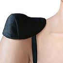 Ann West Bubble Raglan Shoulder Pads Style SPR5510 - Black