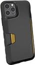 Smartish iPhone 11 Pro Wallet Case - Wallet Slayer Vol. 1 [Slim + Protective] Credit Card Holder (Silk) - Black Tie Affair