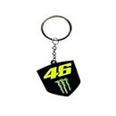 Valentino Rossi Key-Ring 46 Monster Energy One Size,Multi,Unisex, MOUKH398403