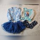 Disney Matching Sets | Disney Frozen Girl Clothes Size 3t | Color: Blue | Size: 3tg