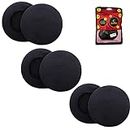 Crysendo Headphone Cushion Compatible with Logitech H110 (50mm / 5cm) | 5MM Thick Replacement Foam Sponge Ear Pads | High Density Foam Ear Muffs for Enhanced Comfort | Pack of 6 pc (Logitech H110)