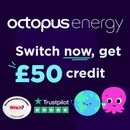 £50 off Octopus Energy Electric Gas Any Package Referral Signup Discount Code