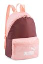 PUMA Core Base Authentic Backpack, Pink/Stylish, 12L-On Sale, Textile Material