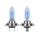 NEWBROWN H7 Halogen Headlight Bulb with Super White Light Long Life Replacement PX26D 12V/55W (2 Pack)