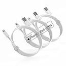 HOURTT Apple iPhone Charger 10ft, MFI Certified Apple Original Lightning Cable 3 Pack, Lightning to USB Cables, Fast Apple Chargers for iPhone 11 Pro/11/XS MAX/XR/8/7/6s/6,iPad Pro/Air/Mini,iPod Touch