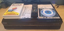 Toshiba RDXV60 VHS Registratore DVD 320 GB disco rigido copia da VHS a DVD telecomando e guida