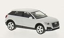 Audi Q2, bianco, 0, modello di automobile, modello prefabbricato, Herpa 1:87 Modello esclusivamente Da Collezione