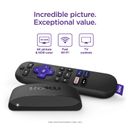 Streaming Media Player with Voice Remote and TV Controls